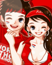 非主流情侣闪图甜蜜之吻